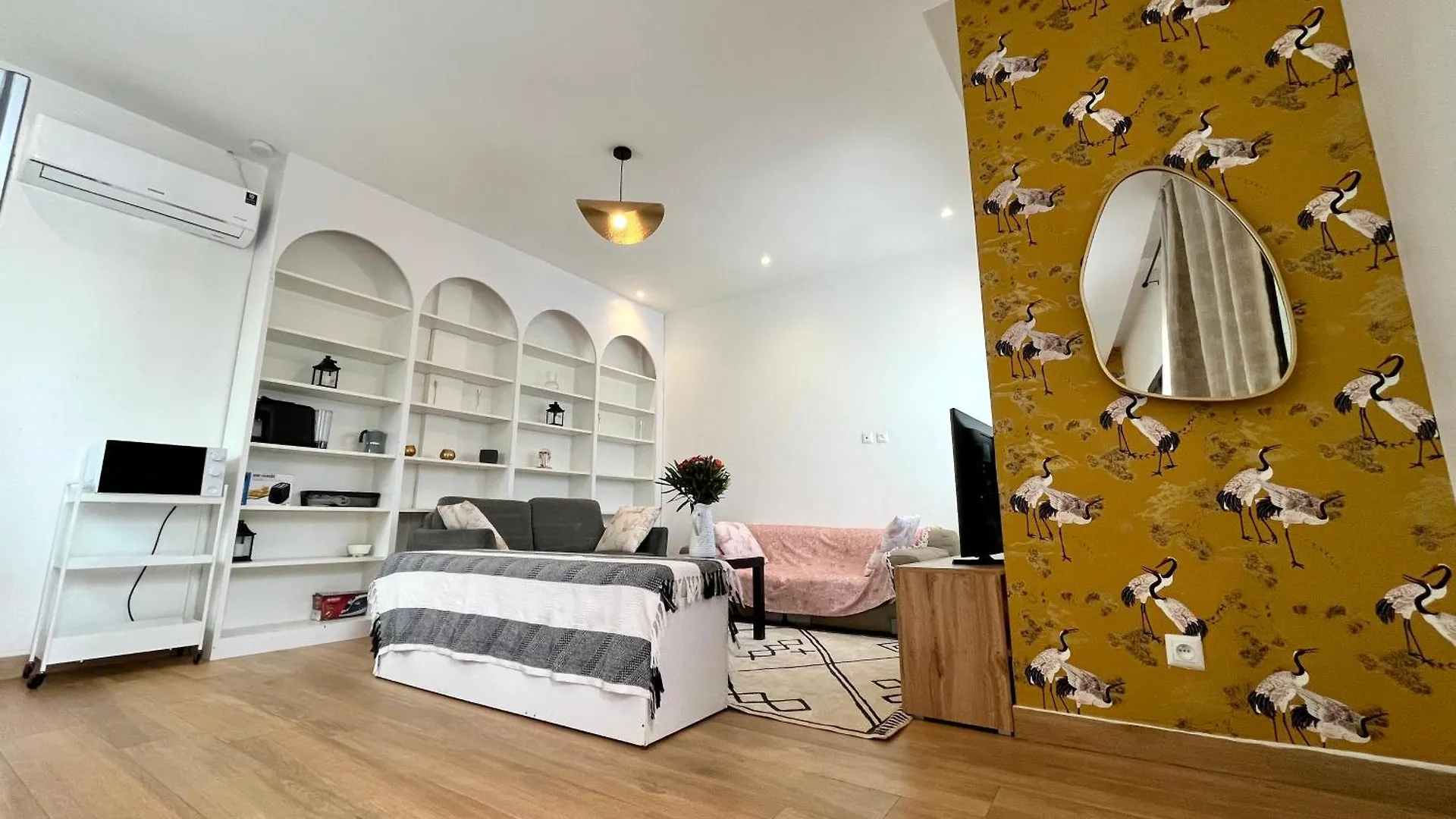 Apartamento Bright Private Appartment Ngor Almadies Bedroom And Living Room Dakar